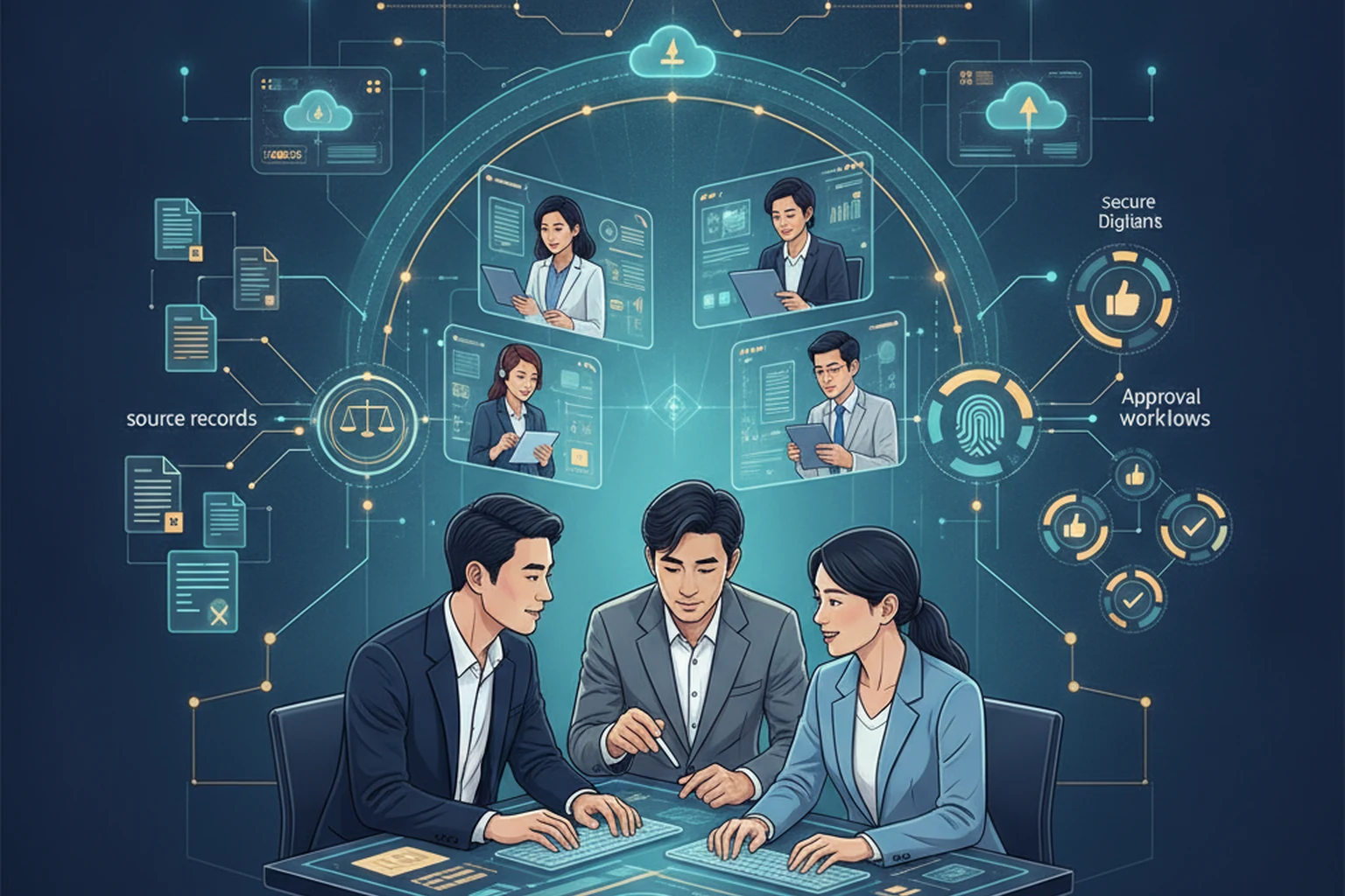 Research Brief: Legal Support Operations Handoff Reliability editorial illustration